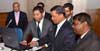  Meghalaya Chief Minister, Dr. Mukul Sangma launching the Online State Public Grievance Redressal and Monitoring System