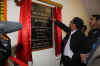 Meghalaya Chief Minister, Dr. D. Roy unveiling the Plaque to mark the launching of the office of the Emergency Response Center at Pasteur Hill, Lawmali Shillong