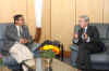 British High Commissioner to India, Sir Richard Stagg calling upon Meghalaya Chief Minister, Dr. Donkupar Roy
