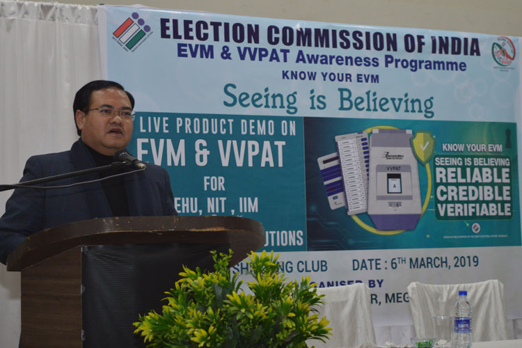 Awareness Programme on EVM and VVPAT held 06-03-2019