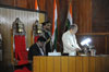 His Excellency, the Governor of Meghalaya Shri. R S Mooshahary delivering his address during the Budget Session of the Meghalaya Legislative Assembly on March 10, 2011