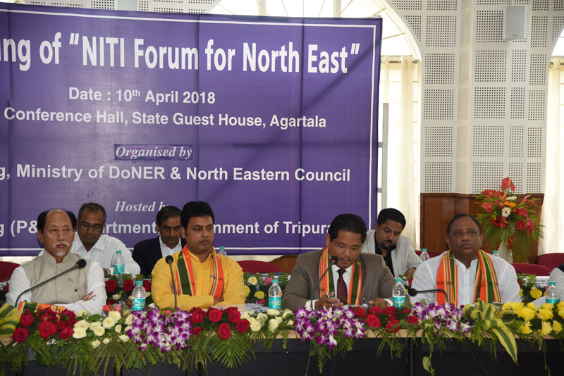 NITI Forum at Agartala 10-04-2018
