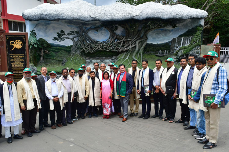 Visit of 25 Bangladesh Mukti Jodhas who were involved in the 1971 Bangladesh Liberation War