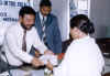 Health Minister Mr.  J.A. Lyngdoh at the award ceremony of Social Welfare Dept, Aug 21, 2003