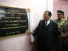 Meghalaya CM, Dr D D Lapang unveiling the plaque to mark the inauguration of the CIPA Project at Sardar Police Station, Shillong