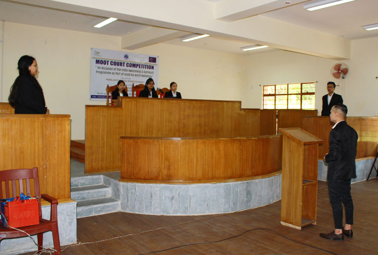 Moot Court Competition held on 14.11.2021