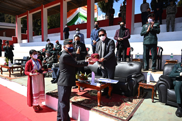 Chief Minister announces welfare measures at the Ex-Servicemen Rally at ARC, Shillong on 15.02.2022