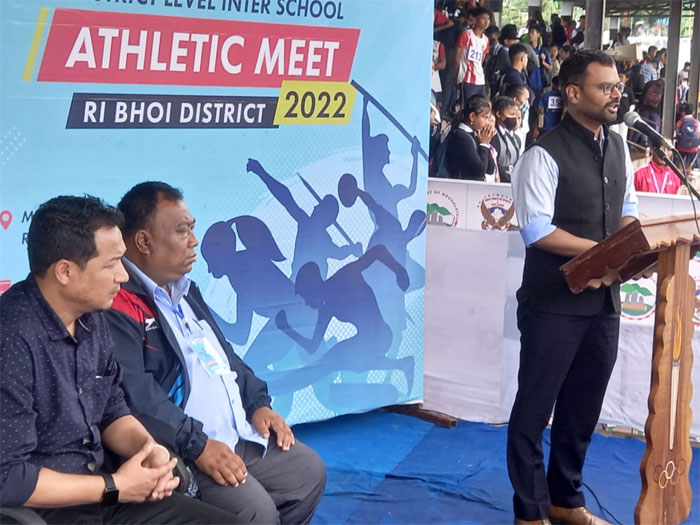 District Level Inter School Athletic Meet held at Nongpoh on 17.05.2022