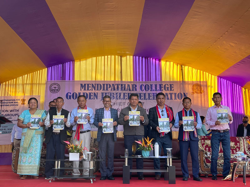 Golden Jubilee Celebration Programme of Mendipathar College on 17.11.2021