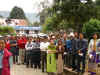  A section of the gathering at the pledge taking ceremony in observance of 'Anti Terrorism Day' at the Meghalaya Secretariat premises on May 20, 2005