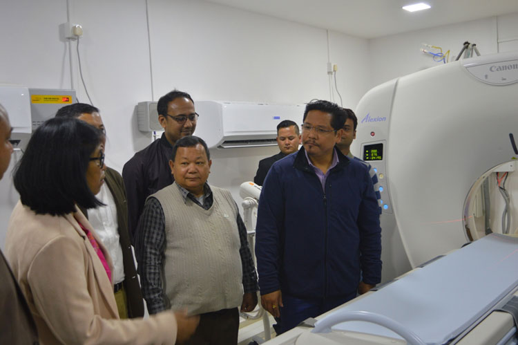 CM inaugurates various health care facilities at Tura Civil Hospital 22-01-2019