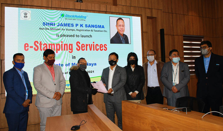 E-Stamp for Non-Judicial Stamp Paper launched in Meghalaya on 25.11.2021
