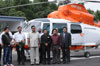Meghalaya CM Dr. Mukul Sangma during the inauguration of Helicopter Service at ALG, Upper Shillong