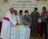 CM Dr Mukul Sangma cutting the Silver Jubilee cake on the Jubilee Celebration of BAKDIL