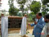  Meghalaya Chief Minister, Dr D D Lapang unveiling the plaque to mark the inauguration of the Centre of Excellence of Strawberry & Rose at Dewlieh Horticulture farm at Umsning on April 27, 2005