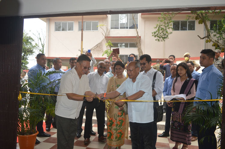 Deputy Chief Minister inaugurates the new Housing Office Building at Tura on 28.05.2022