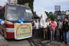 Meghalaya Urban Affairs Minister, M. Ampareen Lyngdoh flagged off the SSTS buses