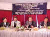 Chief Minister, Dr. D D Lapang speaking as the Chief Guest at the Seminar on Special Economic Zone in North Eastern India