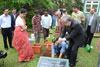 Meghalaya Governor, Mr. R S Mooshahary planting the sapling on the occasion of the World Environment Day at Raj Bhavan