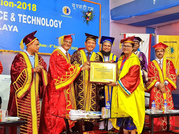 Fourth Convocation of USTM held 08-09-2018