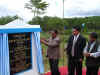 Meghalaya CM, Dr Donkupar Roy laying the foundation stone of the Indian Institute of Public Health, Shillong at Mawdiangdiang
