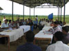 Indo-Bangladesh Joint Border Haat Management Committee meeting in progress at Kalaichar