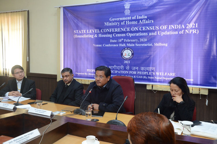State Level Conference on Census of India 2021 10-02-2020