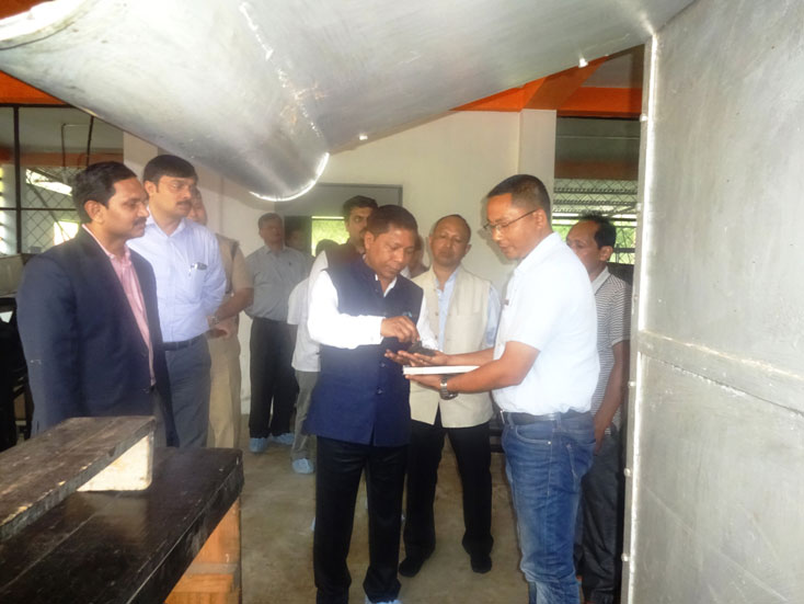 Chief Minister visits the Tea Factory at Tea Development Centre, Umsning
