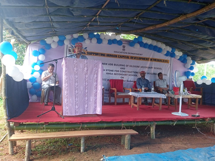 James inaugurates newly constructed ADB funded Dilsigre Secondary School on 10.05.2022
