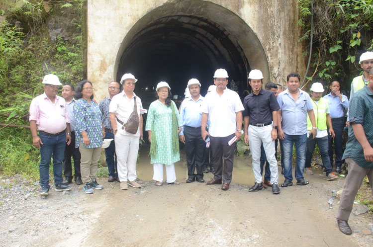 Meghalaya Chief Minister Inspects Ganol Hydel Project 10-06-2019