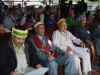 Meghalaya CM, Mr J D Rymbai, Chairman State Planning Board, Mr S C Marak, PWD Minister, Mr Brening Sangma and Forest Minister, Mr M N Mukhim witnessing the Wangala Festival at Asananggre near Tura