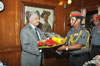 DG Assam Rifles, Lt. Gen R K Rana, SM, VSM call on Meghalaya Governor, Dr. K K Paul