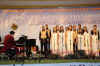 The Shillong Chamber Choir enthralling the audience at the State Reception