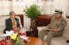 Special Director General, BSF. Shri R.K.Medhekar calls on Meghalaya Governor Shri R.S.Mooshahary at Raj Bhavan, Shillong