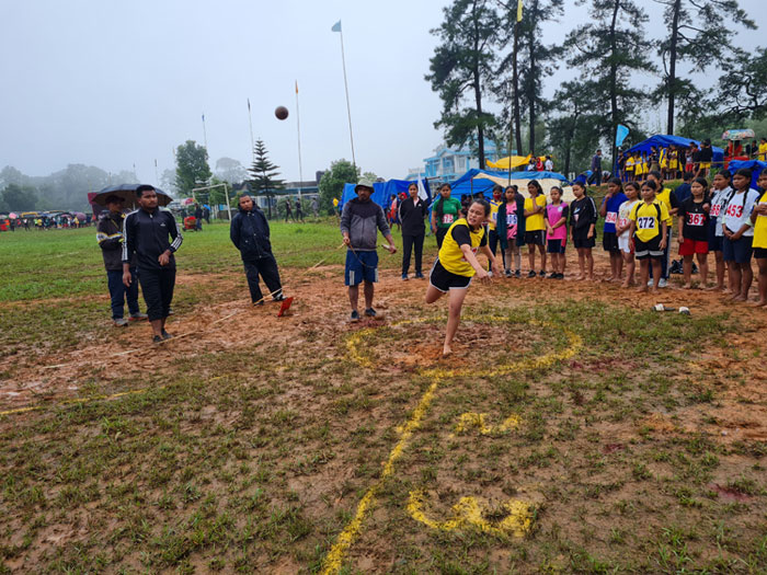 District Level Inter School Athletic Meet held at Khliehriat on 17.05.2022