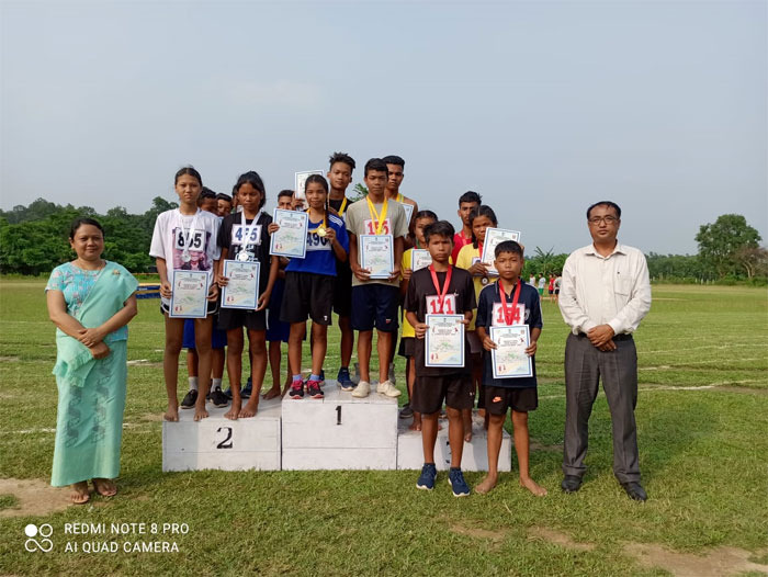 District Level Inter School Athletic Meet concludes at Ampati on 19.05.2022