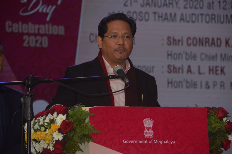 Meghalaya celebrates 48th Anniversary of Statehood Day 21-01-2020