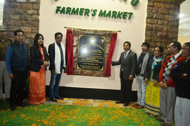 CM inaugurates Farmers Markets at Ampati, Betasing 22-12-2017