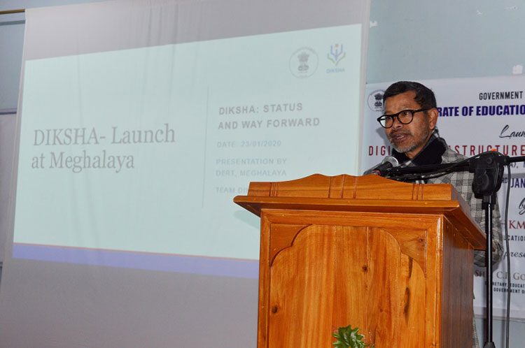 DIKSHA-Meghalaya launched 23-01-2020