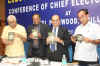  The Chief Election Commissioner Mr. N Chawla while releasing the Information book on Lok Sabha Election 2009 in Meghalaya at the CEO Conference at Shillong