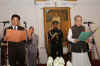 Shri Augustine D. Marak being sworn in as Minister