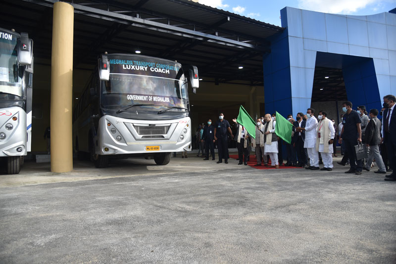 Union Home Minister Shri. Amti Shah Inaugurates the ISBT at Mawiong on 24th July 2021
