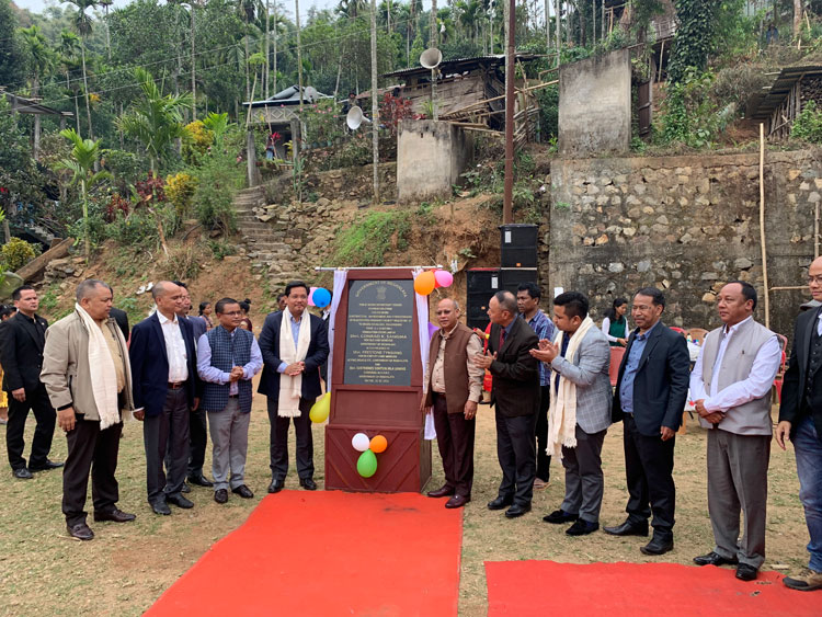 Chief Minister inaugurates 9th Mile to Umsen Road 25-02-2020