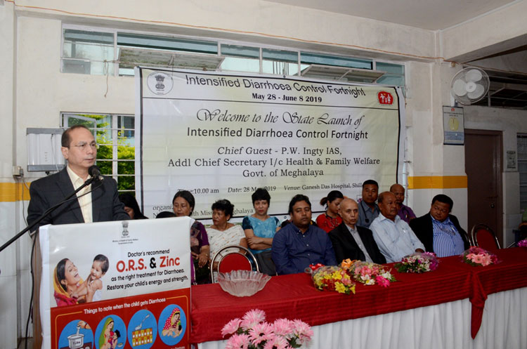 Intensified Diarrhoea Control Fortnight launched 28-05-2019