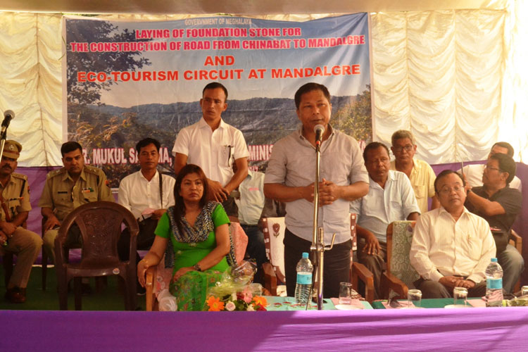 Eco-tourism camp to come up at Mandalgre, base laid for road construction 28-08-2017