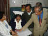  Meghalaya Governor, Mr R S Mooshahary during his inspection visit of the Shillong Civil Hospital